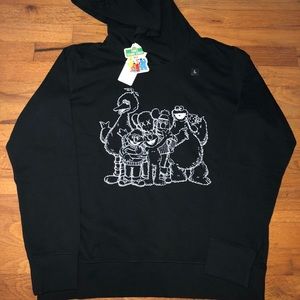 Kaws X Sesame Street Hooded Sweatshirt